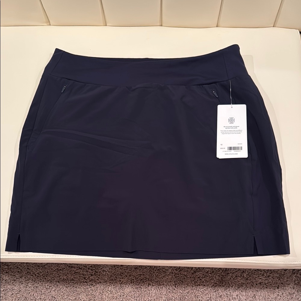 Athleta Navy Soho Skort Size 12